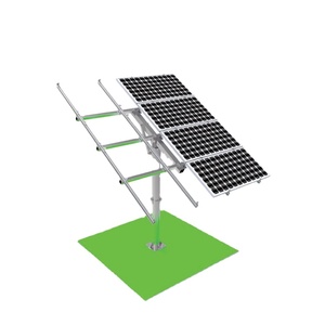 ขาตั้งเสาเหล็กขนาดใหญ่สำหรับติดตั้งแผงโซลาร์เซลล์ พร้อมขายึด - Product Image 1