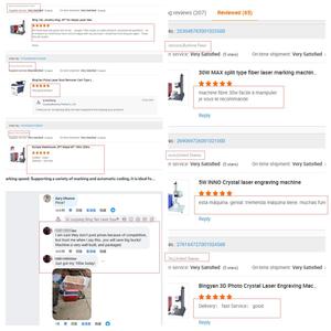 Mopa 60W/100W/50W <span class=keywords><strong>M7</strong></span> tự động lấy nét sợi Laser máy dễ dàng để hoạt động PLT Hỗ trợ khắc màu kim loại quà tặng giáng sinh công cụ tự làm - Product Image 5