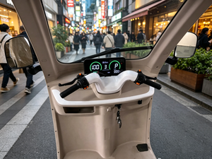 Tricycle Électrique à <span class=keywords><strong>3</strong></span> Roues avec Toit, <span class=keywords><strong>3</strong></span> Places, <span class=keywords><strong>Scooter</strong></span> Familial, Moteur Brushless 48V 60V 72V, pour Personnes Âgées - Vente en Gros - Product Image 5