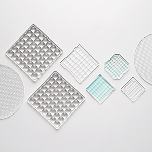 Tùy chỉnh Borosilicate Fresnel PMMA ống kính máy chiếu 3D lập thể VR kính ánh sáng đường phố mảng ống kính OEM hỗ trợ Plano mảng ống kính - Product Image 6