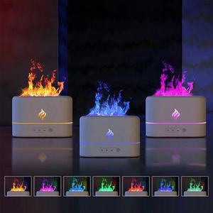 Humidificador Ultrasónico Portátil Inteligente de 250 ml con Luz y Difusor de Aromaterapia con Efecto de Llama para Uso en Casa y Coche, Alimentado por USB y Controlado por Aplicación - Product Image 6