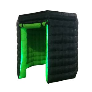 저렴한 검은 풍선 팔각형 사진 부스/휴대용 사진 부스 텐트/휴대용 풍선 Led 조명 인클로저 판매 - Product Image 1