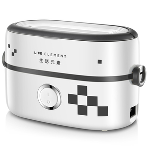 Conteneur en céramique de 1L adapté, boîte à lunch portable avec poignée, boîte bento pour cuire du riz et réchauffer les aliments, mini cuiseur à riz - Product Image 1