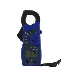 Multímetro de pinza LCD de plástico <span class=keywords><strong>MT87</strong></span> AC 400A, comprobador digital de voltaje AC/DC 450V/6000V, detector de voltaje, amperímetro, ohmímetro, apertura de 26 mm - Product Image 6