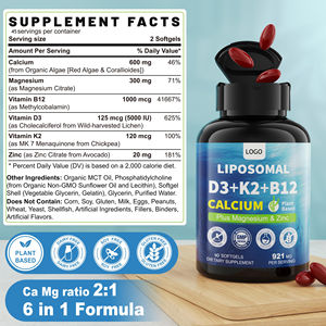 Vitadiscovery חוזק גבוה ויטמין d3 k2 <span class=keywords><strong>b12</strong></span> סידן semels עבור עצם ותמיכה חיסונית oem נוסחה מותאמת אישית <span class=keywords><strong>gmp</strong></span> מוסמך - Product Image 2