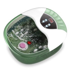 Bain de pieds massant à bulles chauffant rapide 500W, température réglable, <span class=keywords><strong>relaxant</strong></span>, avec 14 rouleaux de <span class=keywords><strong>massage</strong></span> amovibles - Product Image 6