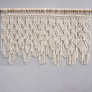 Tapices de Pared de Macramé con Diseño de Cuerdas Estilo Bohemio Chic a Precio Económico, Decoraciones de Pared para el Hogar - Product Image 4