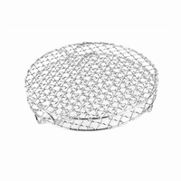 Accessoires de barbecue : Petite grille en treillis métallique antiadhésive en acier inoxydable résistante à la chaleur pour cuisson extérieure