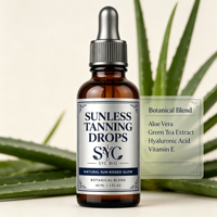 Autobronzant Visage et Corps à Absorption Rapide Qualité Supérieure OEM avec Mélange Botanique pour un Éclat Naturel Effet Soleil