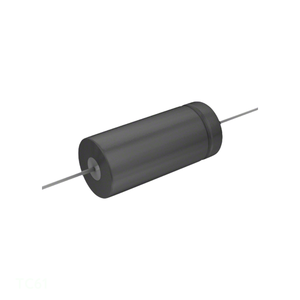 Condensateur axial TH 8uF 350V en aluminium, distributeur agréé, modèle TC61 - Product Image 1