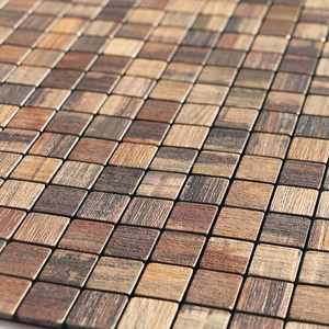 Hiện đại tự làm Châu Âu tự dính tường gạch vàng khảm vỏ thanh cổ điển hạt gỗ nhôm cho nhà bếp <span class=keywords><strong>backsplash</strong></span> sàn gỗ - Product Image 3