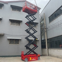 Plateforme élévatrice à ciseaux électrique Boomstar certifiée CE ISO, 15 m, capacité 1000 kg, monte-charge de construction, garantie 1 an, cœur PLC