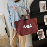 Sac de promotion en toile de coton réutilisable et durable avec logo imprimé personnalisé pour femmes