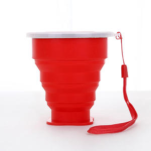 Vaso Plegable de Silicona Libre de BPA, Vasos de Agua Plegables y Colapsables de Silicona para Viajes, Campamentos y Actividades al Aire Libre - Product Image 5