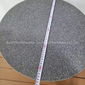 Juego de Comedor de Ratán Resistente al Desgaste, Mesa Auxiliar Redonda de Mimbre Natural para Sala de Estar - Product Image 4