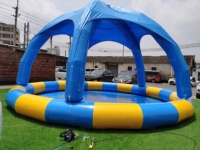 Tente de piscine gonflable Yuedong de qualité supérieure pour adultes, idéale pour les fêtes en jardin, les bars flottants en PVC et la plage pour l'arrière-cour