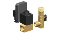 Vanne de vidange électronique en laiton de haute qualité utilisée 24-380V Ac/Dc 50/60Hz pour eau, huile ou condensat-pour compresseurs d'air