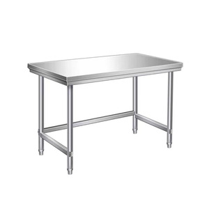 ม้านั่งทำงานสแตนเลสสำหรับโรงแรมและร้านอาหารอุปกรณ์จัดเลี้ยงในครัวแบบสั่งทำ201โต๊ะ INOX - Product Image 4