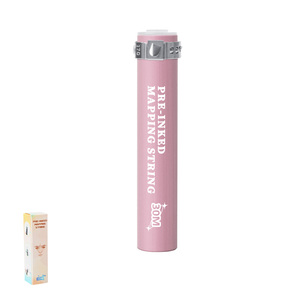 Etiqueta privada Rosa Microblading Hilo de color Caja de cuerda de mapeo Pmu Naranja Blanco Preentintado Ceja Cuerda de mapeo - Product Image 6