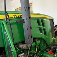 Tractor de Ruedas John 5E1000 de 100HP Usado en Buenas Condiciones para Exportaciones Globales de Maquinaria Agrícola
