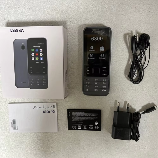 Spain, Portugal, USA Mobile PhonePhone 6300 6310 105 2021 4G 3G SIM Card German Spanish French Operating 2.4 Inch Screen