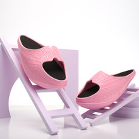 Zapatos de Mujer con Soporte de EVA y Diseño de Media Palma, Elásticos, para Deportes, Yoga, Fitness y Baile