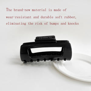 Fermaglio per capelli in Silicone flessibile pieghevole in gomma morbida - Product Image 4