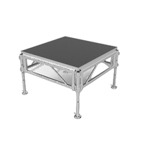 Plate-forme d'étape portative en aluminium se pliante d'intérieur assemblent l'étape