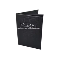 Prix usine promotion vente Restaurant Menu couvre haute qualité Restaurant Menu dossier PU cuir Menu titulaire couverture