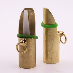 Ngoài trời Đi Bộ Đường Dài trại sống sót đặc biệt vịt cuộc gọi bài chim nước săn bắn với vật liệu đồng thau vịt chỉ huy vịt cuộc gọi - Product Image 1