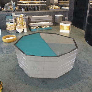 Cage à chien pliable en métal portable avec enclos d'exercice à motif solide respirant pour animaux de compagnie pour l'entraînement et l'exercice - Product Image 3