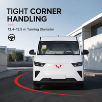 WULING Yangguang, minibus électrique 2 places, véhicule électrique à batterie, autonomie de 440 km, transport urbain écologique