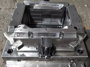 Moule d'injection en plastique, caisse de emballage de haute qualité, pour légumes, fruits, boîte d'emballage rapide, chemin à chaud simple, OEM - Product Image 5