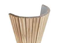 Panneau mural décoratif moderne Akupanel, panneau mural en bois cannelé, texture bois, panneau mural flexible Tambour, panneau acoustique insonorisant