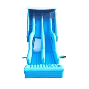 WINSUN 2023 Wholesale Price Inflatable Water Slide Large Double Line Wave Slide For Summer Carnival