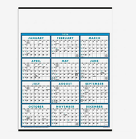 Calendriers muraux personnalisés avec logo, couverture annuelle 2026, cadeau promotionnel, vente en gros, feuilles imprimées à suspendre, 12 mois