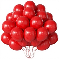 Décorations de fête pour enfants de 12 pouces, 2,8 grammes, 100 pièces par paquet, de haute qualité, écologiques, en caoutchouc mat, couleur pastel rétro