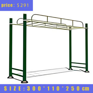 Многофункциональное спортивное оборудование для сообщества: уличные параллельные брусья, турник для фитнеса на открытом воздухе - Product Image 4