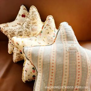 Nouveauté - Coussin décoratif en pur coton de classe A, coussin confortable en forme d'étoile, coussin de forme unique, accessoire photo - Prix incroyablement bas - Product Image 2