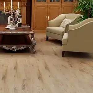 Lantai 5.2mm lvt tahan air mewah spc klik vinil lantai papan