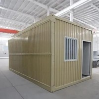 Maison en conteneur pliable à approvisionnement direct de l'usine Maison en conteneur portable préfabriquée de 20 pieds et 40 pieds Maison mobile préfabriquée