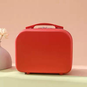 <span class=keywords><strong>Valise</strong></span> Mini OEM 14 Pouces Portable Étanche Sac de Rangement Boîte de Voyage à Code Serrure Sacs de Maquillage Personnalisés pour Femmes - Product Image 1