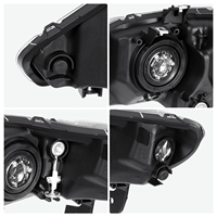 Nouvel ensemble de phares avant de voiture 12V pour Honda Civic 2006-2008