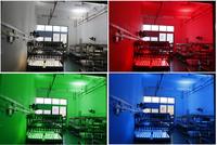 Vente chaude IP65 Extérieur RVB DMX Linéaire Led Wall Washer Lumières 36*3W pour Hôtel/Pont/Car Wash Shop Utilisation