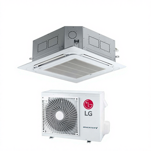 Aire Acondicionado Inverter de Cassette de 4 Vías, 24000 BTU, CT24F, R-32, Wi-Fi Opcional con Panel de Control con Cable Incluido, 80 kg - Nuevo - Product Image 1