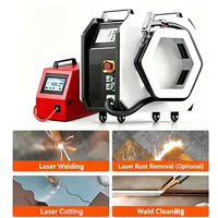 Machine de soudage laser pour métal 4 en 1, 1500W, machine de soudage, nettoyage et découpe, soudeuses laser 2000W 3000W