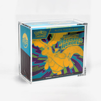Boîte de présentation en acrylique MAIBOLEN PKM ETB, résistante aux UV à 99 %, transparente, avec protection magnétique pour collection de boîtes d'entraînement Elite