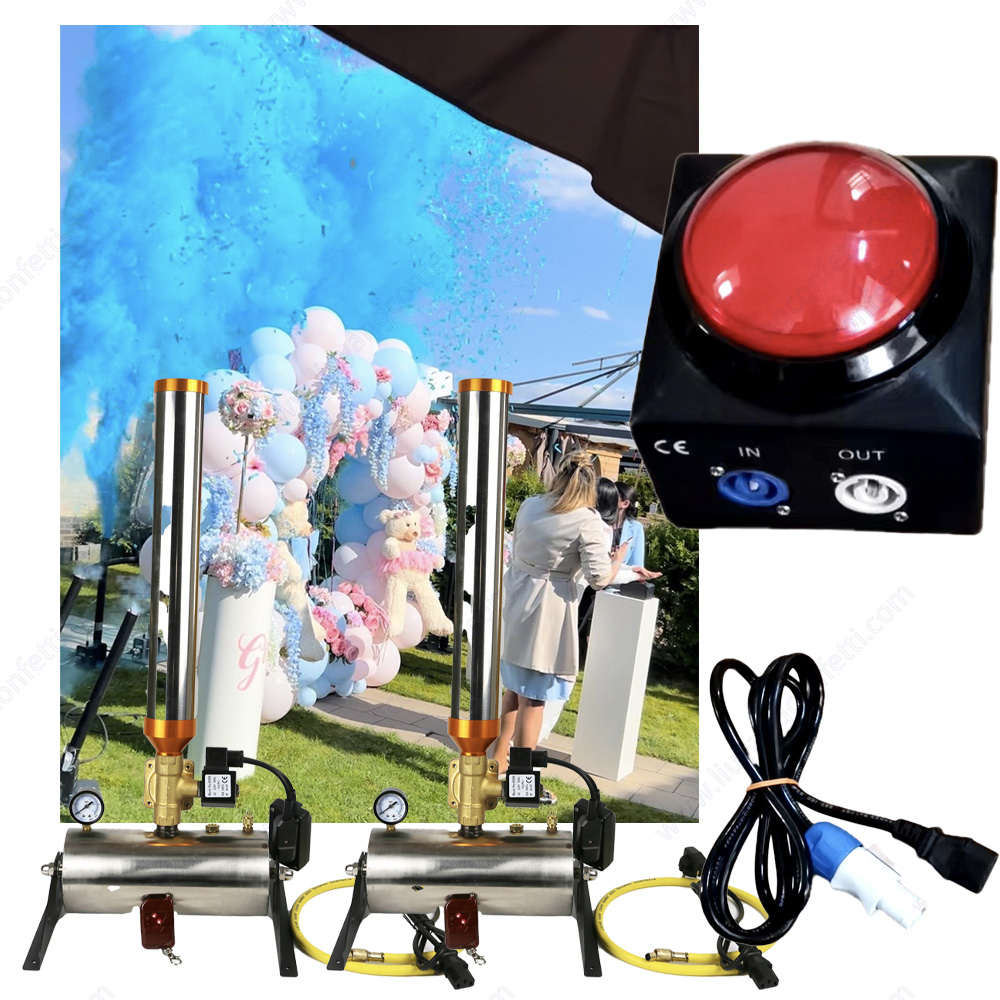 argent rouge 2 Machines + Boutons