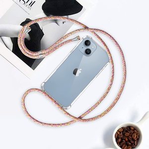 <span class=keywords><strong>Coque</strong></span> de téléphone réglable en TPU antichoc transparente avec <span class=keywords><strong>bandoulière</strong></span> pour <span class=keywords><strong>Iphone</strong></span> 15 14 13 12 11 Pro Max X XS <span class=keywords><strong>XR</strong></span> 7 8 Plus SE - Product Image 5