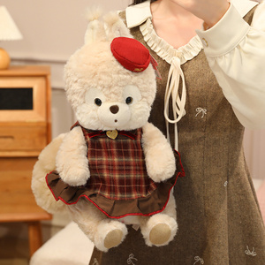 Peluche Écureuil <span class=keywords><strong>Noisette</strong></span> de <span class=keywords><strong>Dessin</strong></span> <span class=keywords><strong>Animé</strong></span>, Matière Douce, Compagnon en Peluche, Cadeau d'Anniversaire, Vente Directe Usine, Vente en Gros - Product Image 6